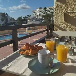 Pool View In Playa Del Ingles Apartamento